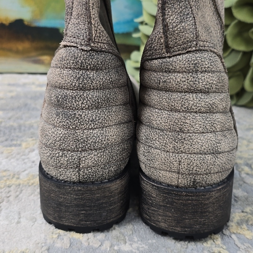 Matissee Roady Distressed Riding Moto Boot - Picture 12 of 14